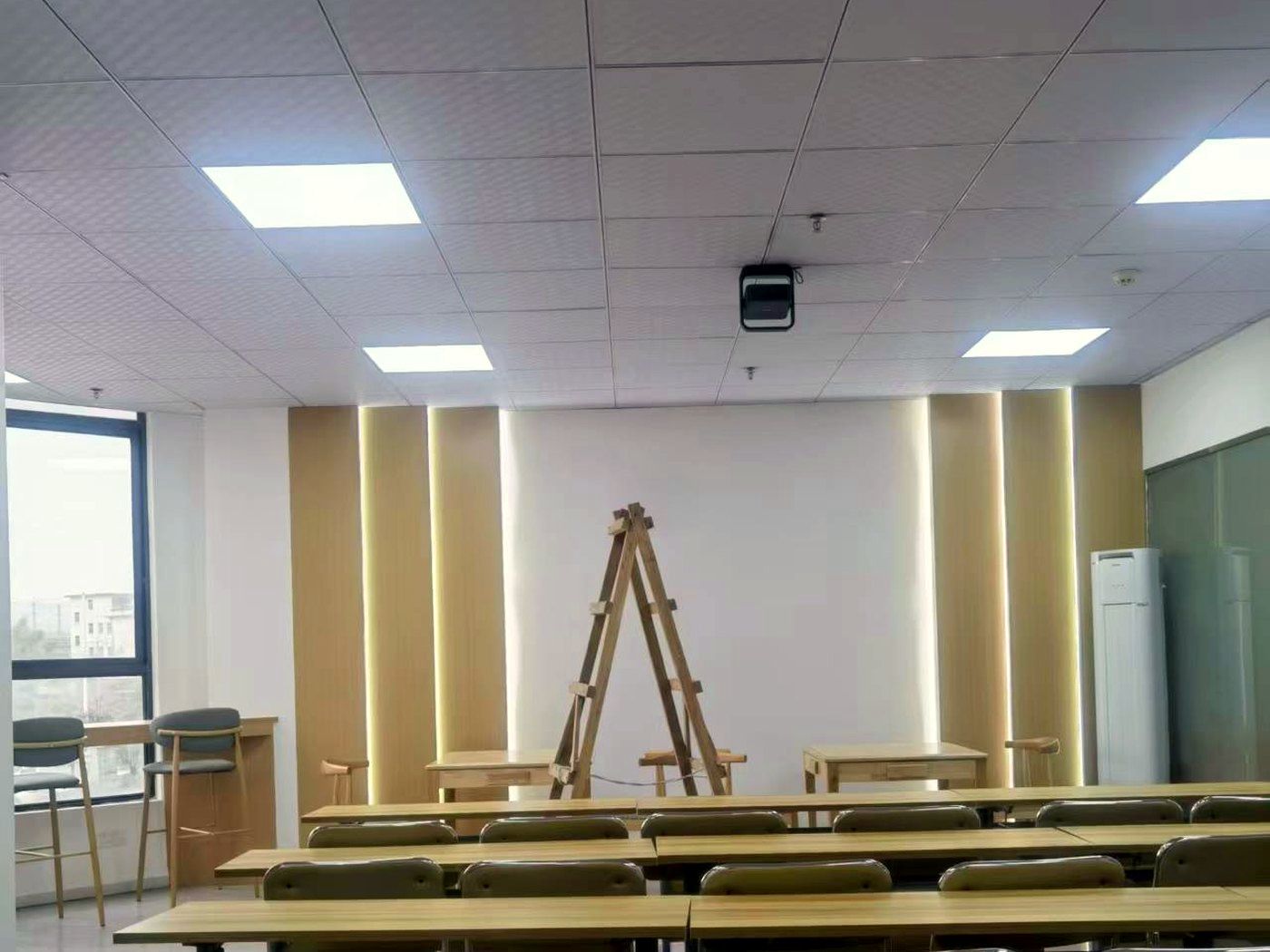 校园文化墙项目完工实景