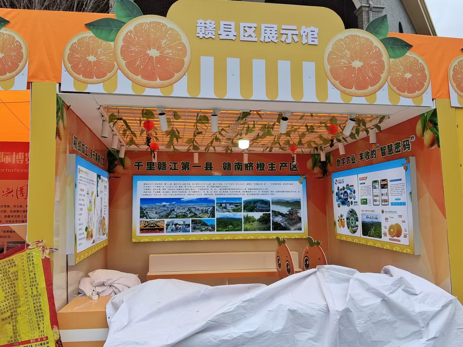 某县特色产业节庆现场 · 完工实景 2