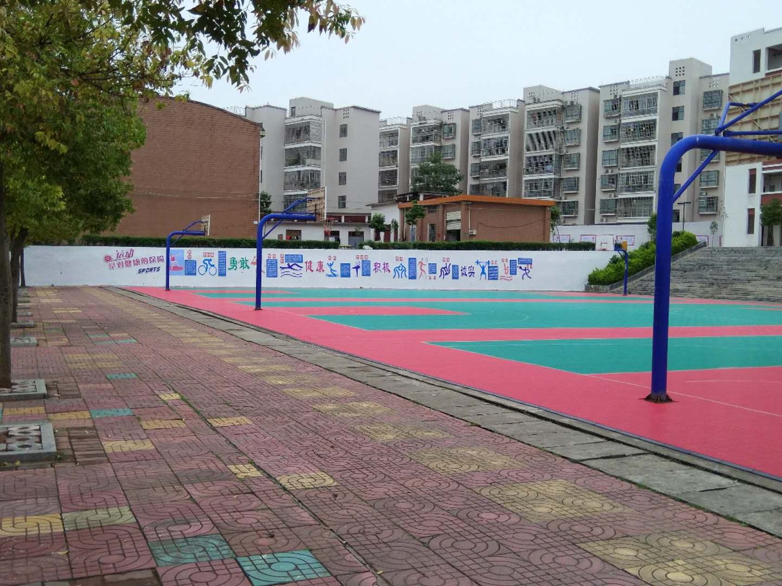 于都县第二中学 · 校园文化 · 完工实景 3