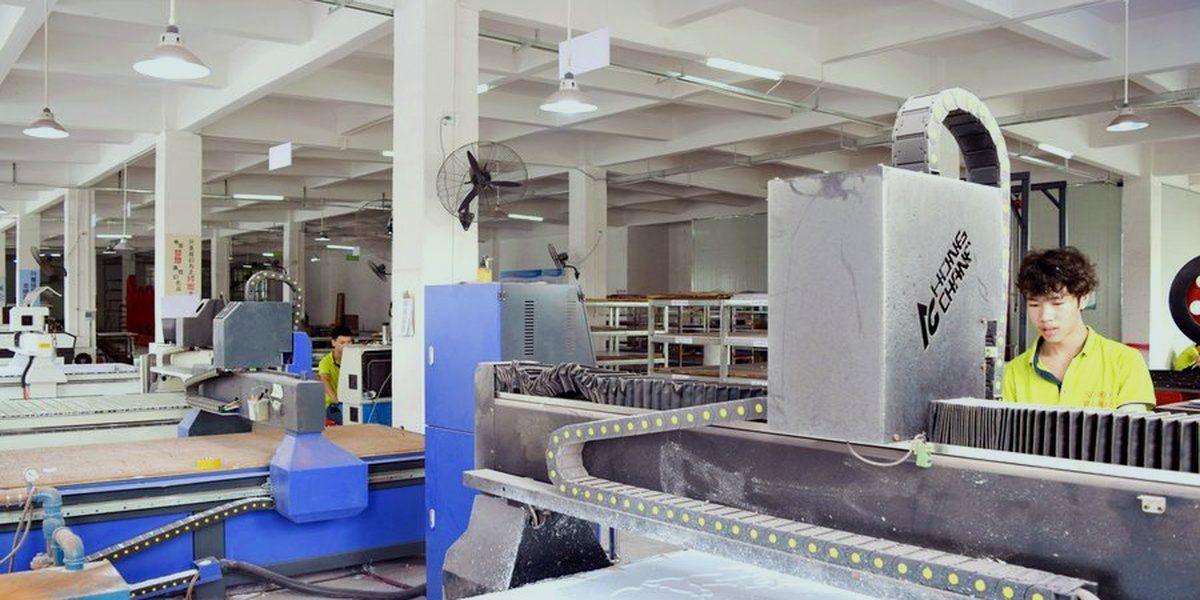自有工厂车间加工实景