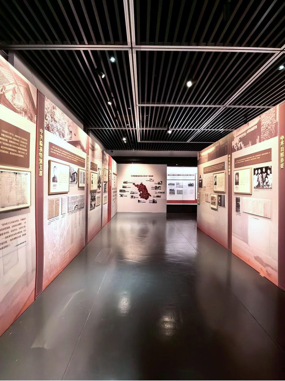 文化主题展厅实景 · 江西三维文化施工