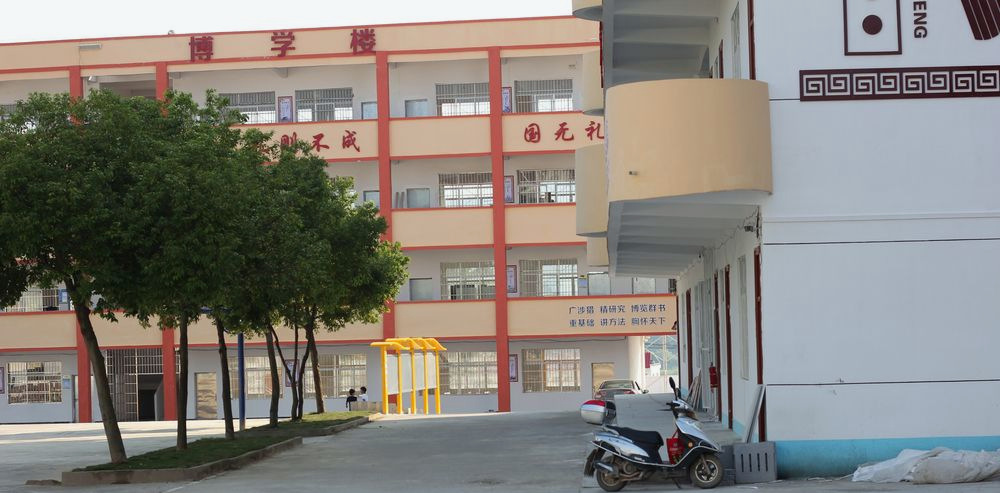 梓山中学 · 校园文化墙实景